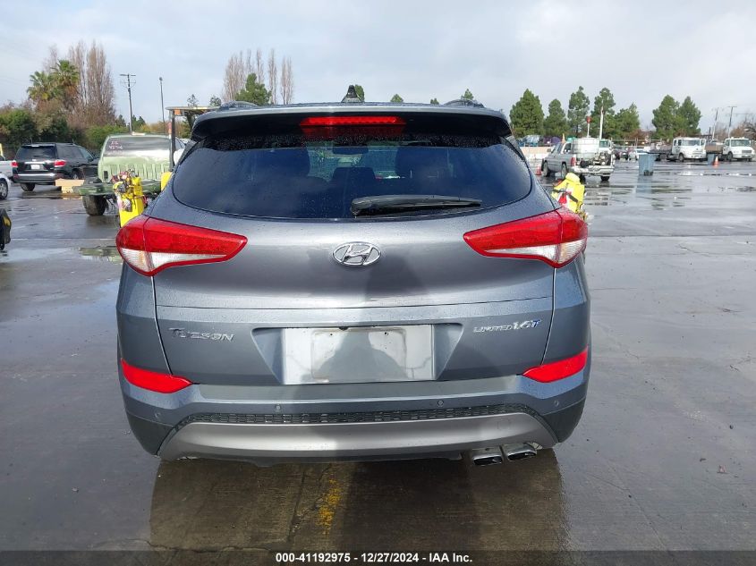 VIN KM8J33A27GU192965 2016 Hyundai Tucson, Limited no.16