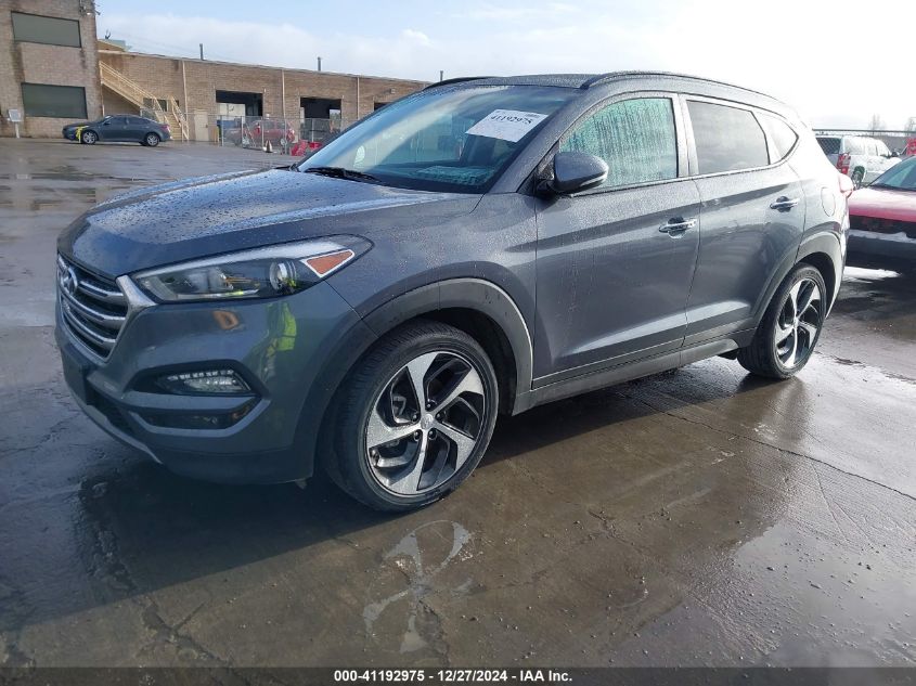 VIN KM8J33A27GU192965 2016 Hyundai Tucson, Limited no.2