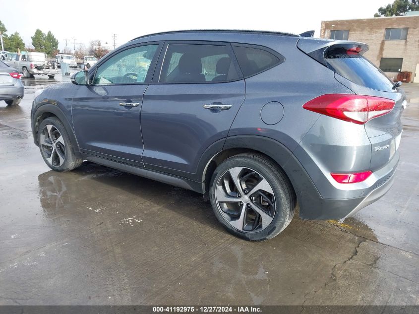 VIN KM8J33A27GU192965 2016 Hyundai Tucson, Limited no.3