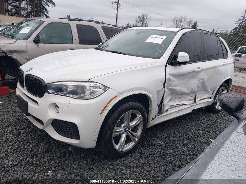 VIN 5UXKR0C51G0P33267 2016 BMW X5, Xdrive35I no.2