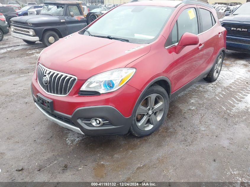 VIN KL4CJFSB3DB118222 2013 BUICK ENCORE no.2