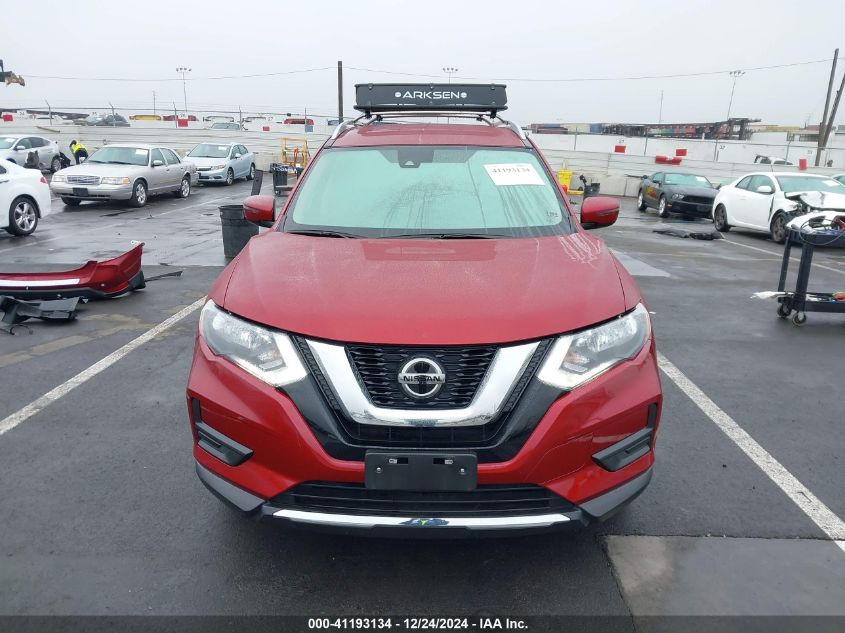 2019 Nissan Rogue Sv VIN: 5N1AT2MT8KC726763 Lot: 41193134