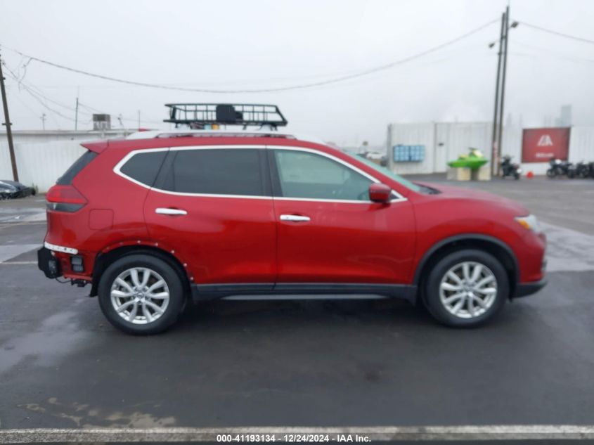 2019 Nissan Rogue Sv VIN: 5N1AT2MT8KC726763 Lot: 41193134