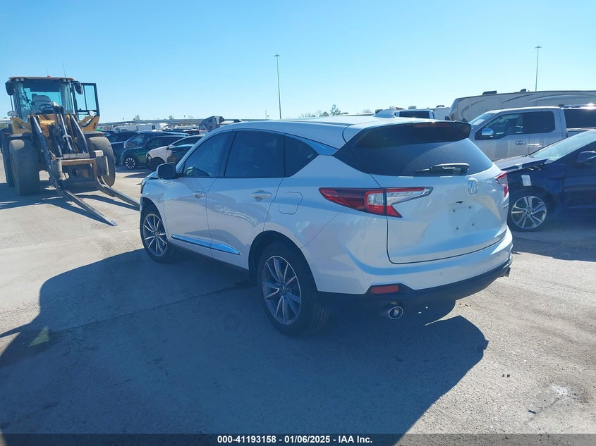 Vin: 5j8tc1h57ml019046, lot: 41683450, acura rdx technology package 20213