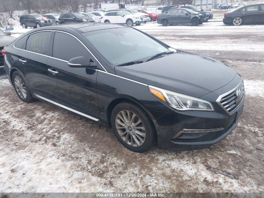 VIN 5NPE34AF1FH182035 2015 HYUNDAI SONATA no.1