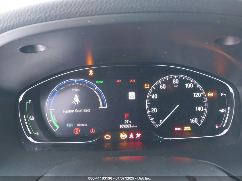 2019 HONDA INSIGHT VIN: 19XZE4F59KE025668