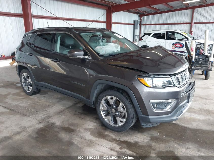 VIN 3C4NJCCB9KT819340 2019 Jeep Compass, Limited Fwd no.1