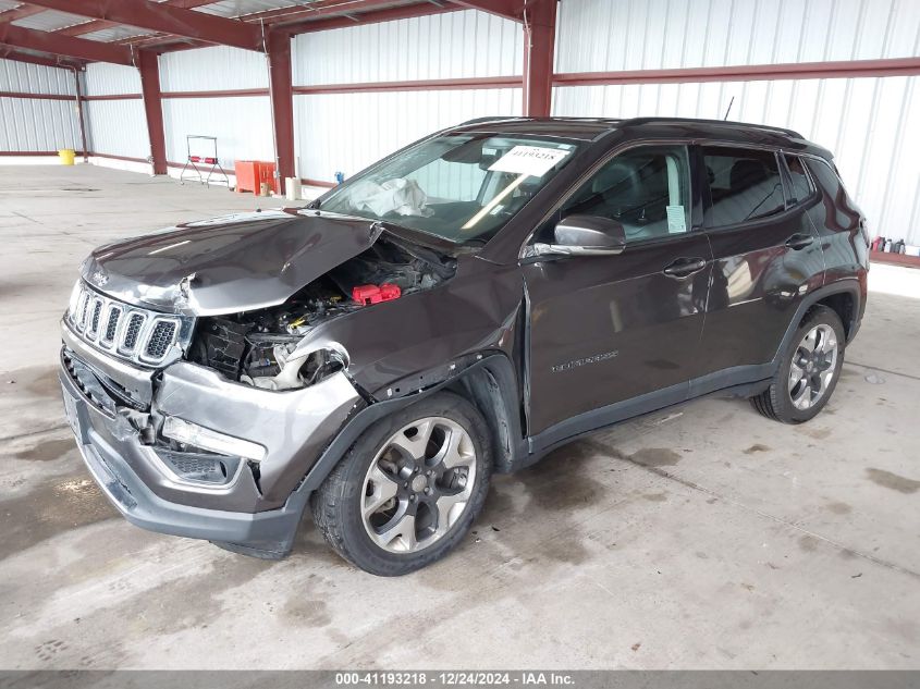 VIN 3C4NJCCB9KT819340 2019 Jeep Compass, Limited Fwd no.2