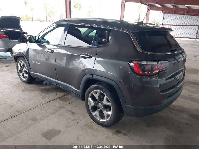 VIN 3C4NJCCB9KT819340 2019 Jeep Compass, Limited Fwd no.3