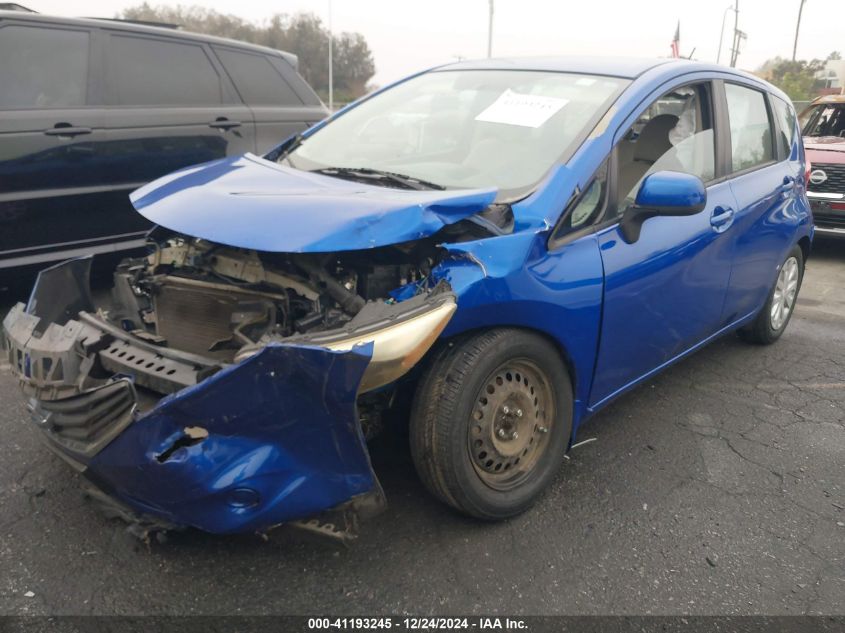 VIN 3N1CE2CP8EL359516 2014 Nissan Versa, Note SV no.2