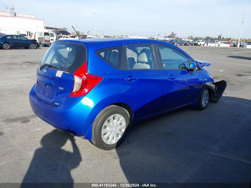 VIN 3N1CE2CP8EL359516 2014 Nissan Versa, Note SV no.4