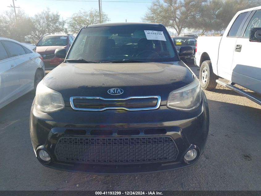 2016 Kia Soul + VIN: KNDJP3A57G7383903 Lot: 41193299