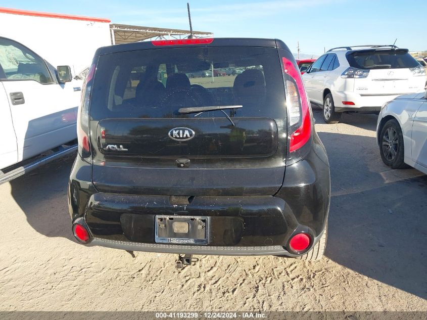 2016 Kia Soul + VIN: KNDJP3A57G7383903 Lot: 41193299