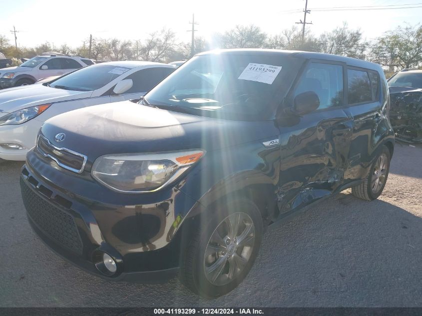 2016 Kia Soul + VIN: KNDJP3A57G7383903 Lot: 41193299