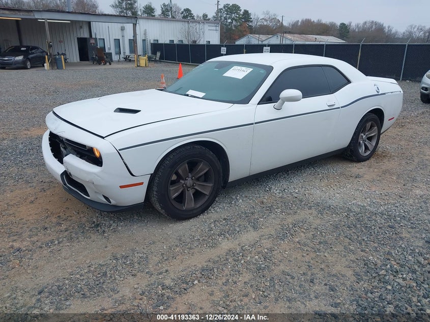 Vin: 2c3cdzag1jh311407, lot: 41683655, dodge challenger sxt 20182