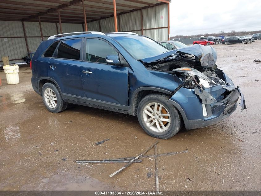 VIN 5XYKT4A69EG463461 2014 KIA SORENTO no.1