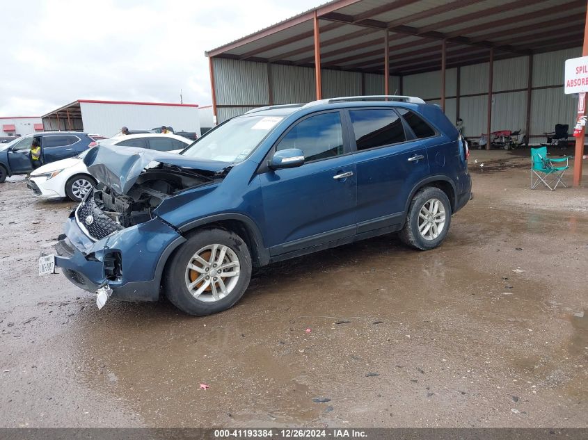 VIN 5XYKT4A69EG463461 2014 KIA SORENTO no.2