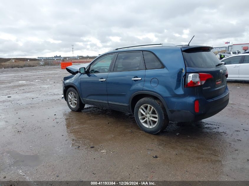 VIN 5XYKT4A69EG463461 2014 KIA SORENTO no.3