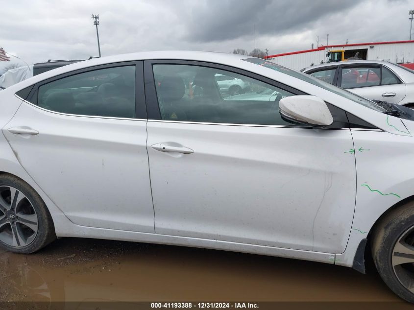 VIN KMHDH4AH5FU347505 2015 Hyundai Elantra, Sport no.14