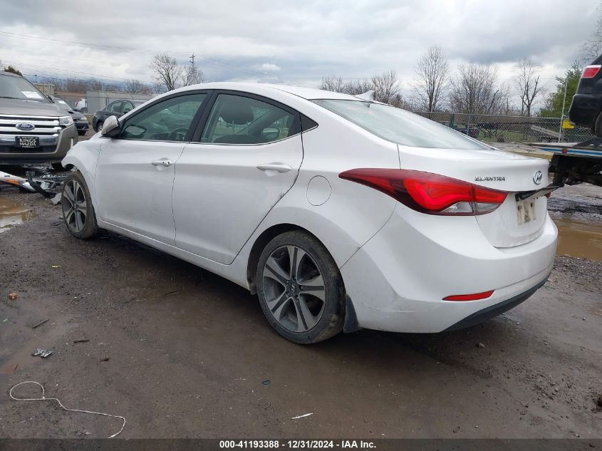 VIN KMHDH4AH5FU347505 2015 Hyundai Elantra, Sport no.3