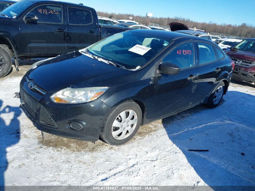 VIN 1FADP3E25EL389268 2014 Ford Focus, S no.2