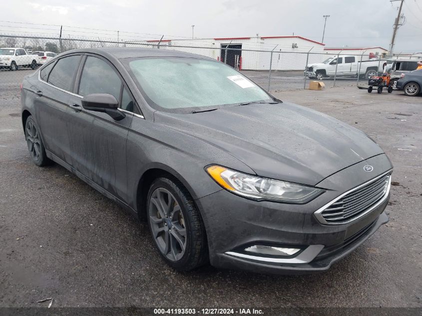 VIN 3FA6P0HD7JR279936 2018 Ford Fusion, SE no.1