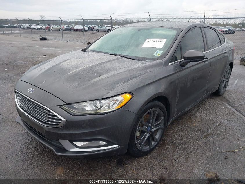 VIN 3FA6P0HD7JR279936 2018 Ford Fusion, SE no.2