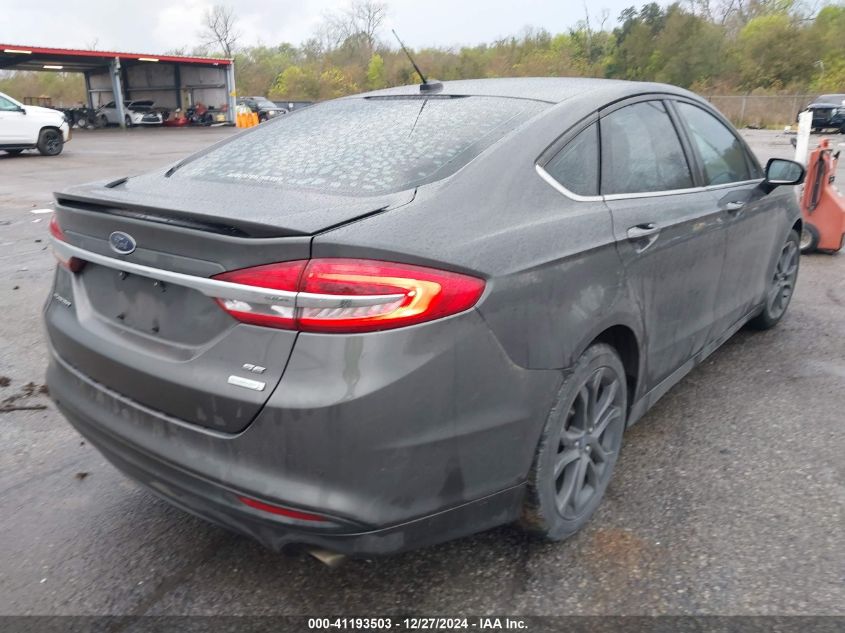 VIN 3FA6P0HD7JR279936 2018 Ford Fusion, SE no.4