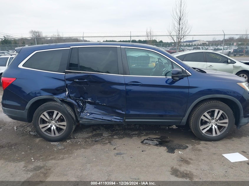 2016 HONDA PILOT EX - 5FNYF5H3XGB027490