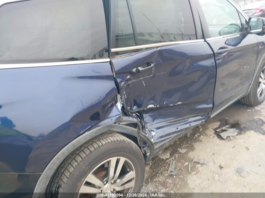 2016 HONDA PILOT EX - 5FNYF5H3XGB027490