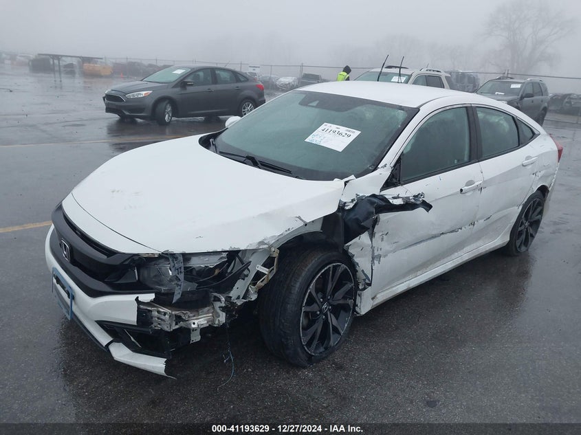 2019 HONDA CIVIC VIN: 2HGFC2F81KH578859