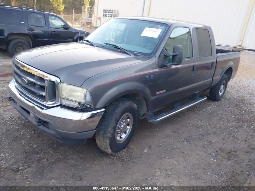 2004 Ford F-250 King Ranch/Lariat/Xl/Xlt VIN: 1FTNW20P44EA19513 Lot: 41193647