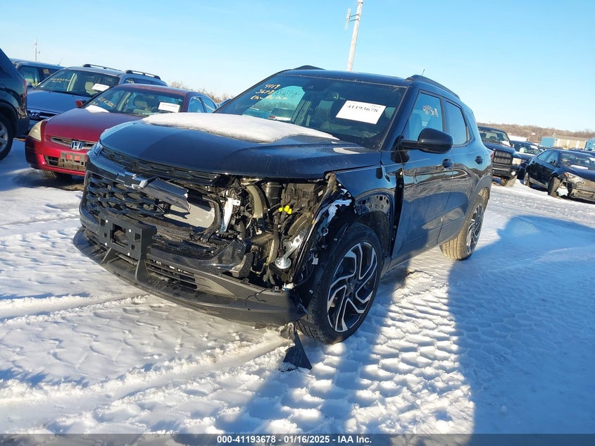 Vin: kl79musl4sb027247, lot: 41683970, chevrolet trailblazer awd rs 20252