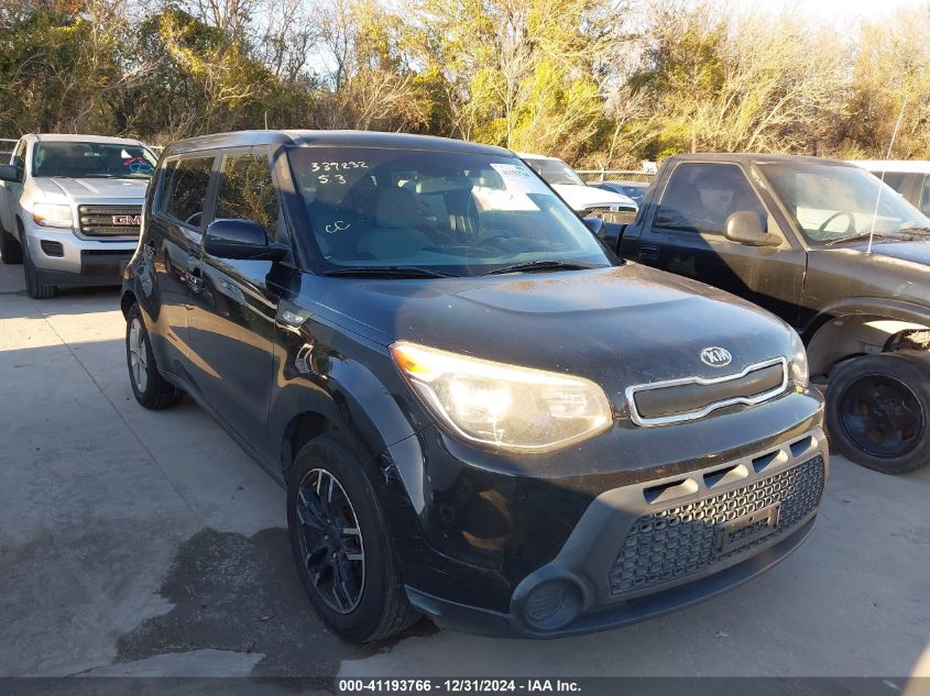 VIN KNDJN2A20E7010432 2014 KIA SOUL no.1