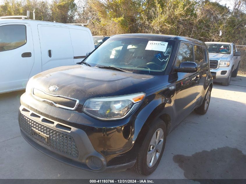 VIN KNDJN2A20E7010432 2014 KIA SOUL no.2