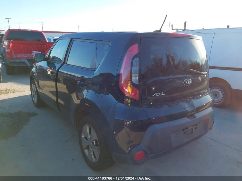 VIN KNDJN2A20E7010432 2014 KIA SOUL no.3