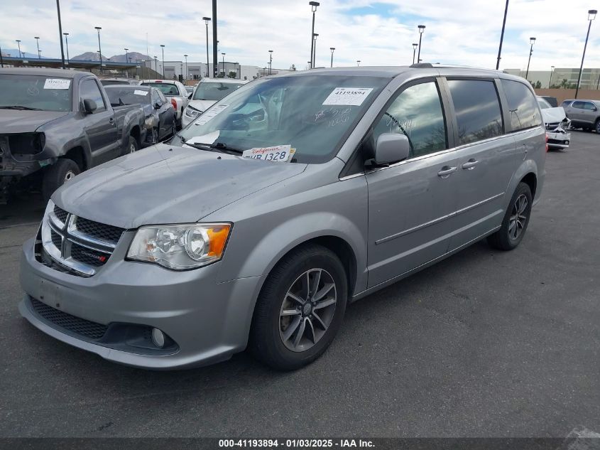 VIN 2C4RDGCG5HR677575 2017 Dodge Grand Caravan, Sxt no.2