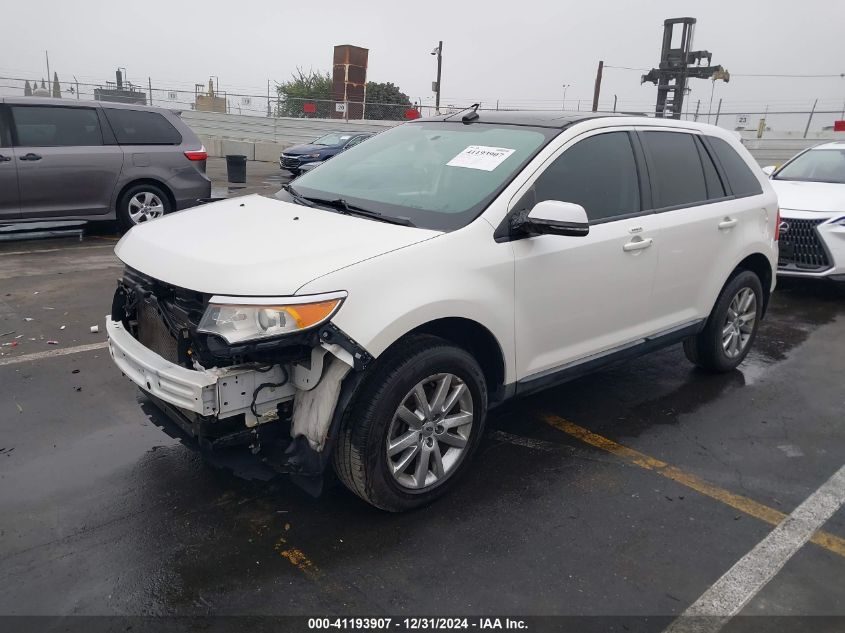 VIN 2FMDK3JC0DBC92996 2013 FORD EDGE no.2