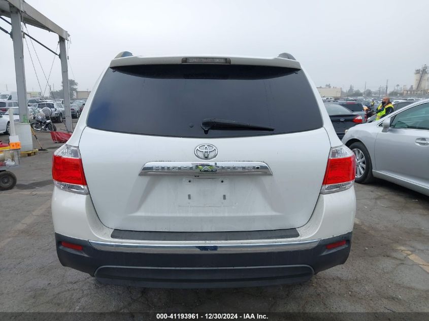 VIN 5TDZK3EH4DS108898 2013 Toyota Highlander, Se V6 no.15