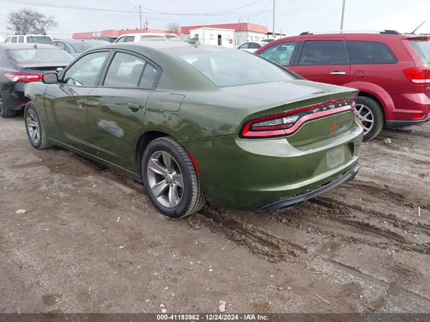 VIN 2C3CDXHG0GH346376 2016 Dodge Charger, Sxt no.3