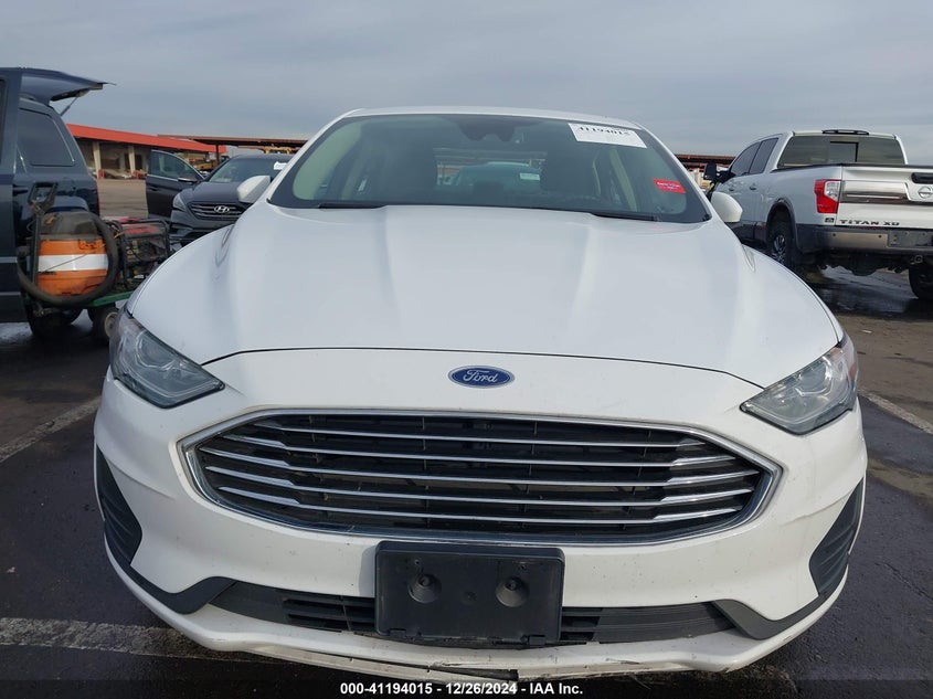 2019 FORD FUSION VIN: 3FA6P0HDXKR134925