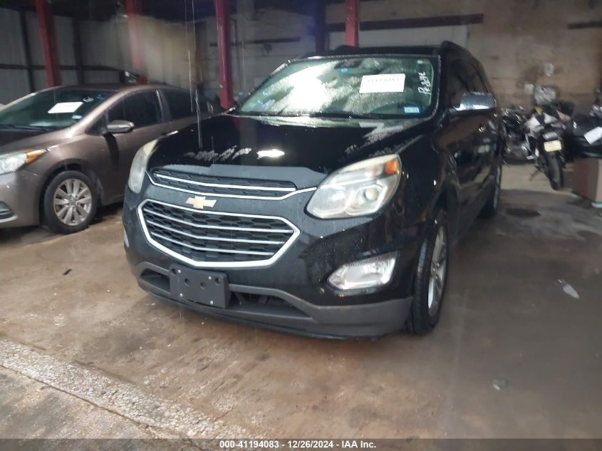 VIN 2GNALDEK8G1167385 2016 Chevrolet Equinox, Ltz no.2