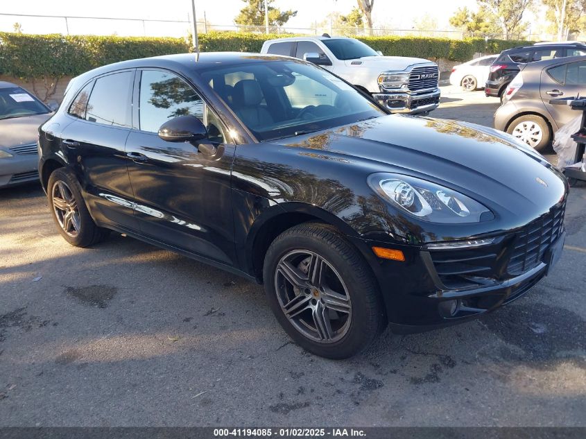 VIN WP1AB2A51HLB12805 2017 Porsche Macan, S no.1