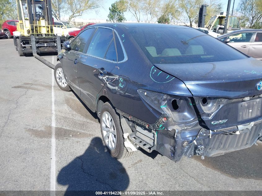 VIN 4T1BD1FK6HU215331 2017 Toyota Camry, Hybrid LE no.3