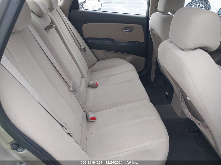 2009 HYUNDAI ELANTRA VIN: KMHDU46D39U730431