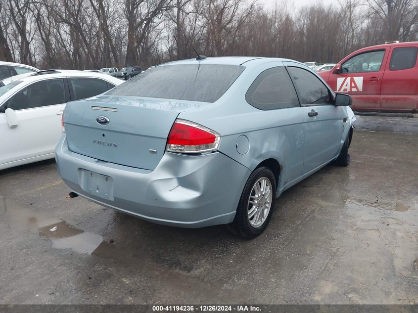 2008 FORD FOCUS VIN: 1FAHP33N58W233409