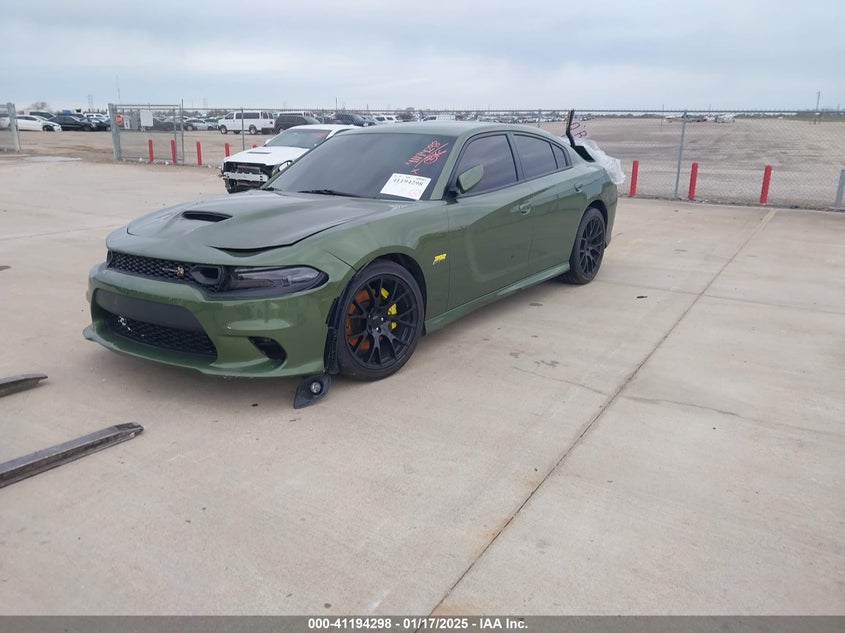 Vin: 2c3cdxgj9nh104910, lot: 41684590, dodge charger scat pack 20222
