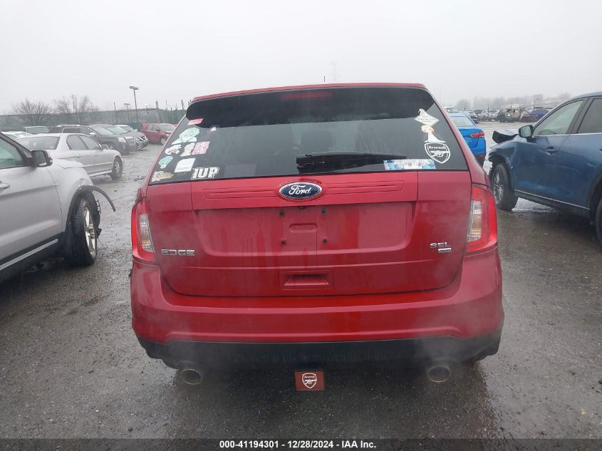 VIN 2FMDK4JCXDBA93685 2013 Ford Edge, Sel no.16