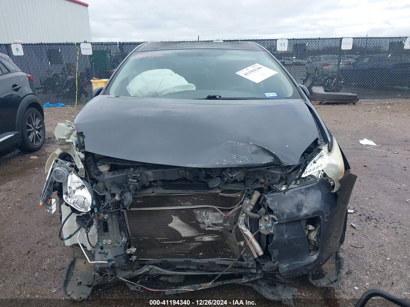 2012 TOYOTA PRIUS VIN: JTDKN3DU9C1601270