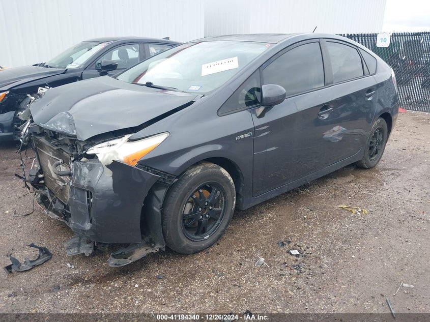 2012 TOYOTA PRIUS VIN: JTDKN3DU9C1601270